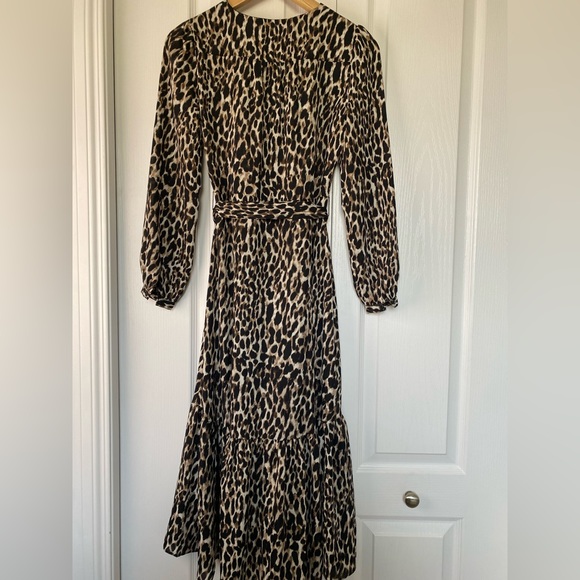 Banana Republic NWT Maxi Long Sleeve Dress - Picture 2 of 6